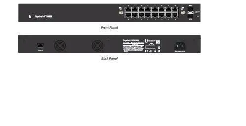 EdgeSwitch 16 (150W Model) (арт. ES-16-150W) коммутатор Ubiquiti