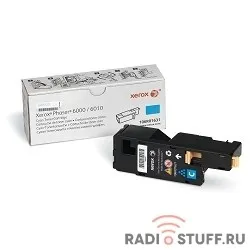 XEROX 106R01631 Тонер-картридж Xerox Phaser 6000/6010, cyan 1k