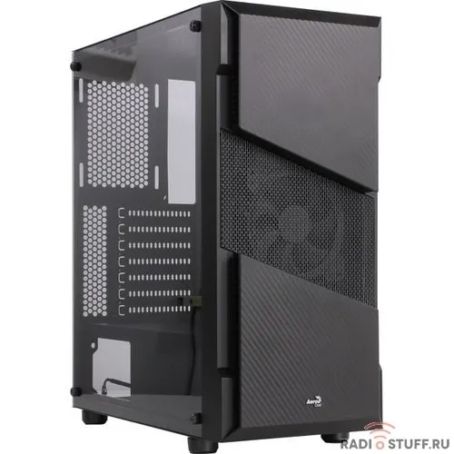 Midi Tower AeroCool Menace Saturn FRGB-G-BK-v1, без б/п   4710562752618
