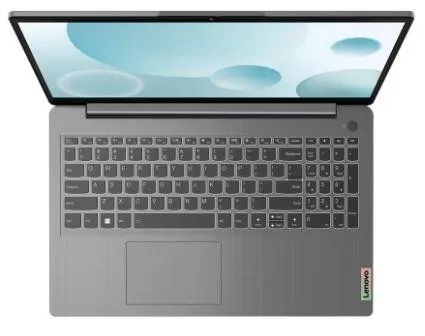Ноутбук LENOVO IdeaPad 3 15IAU7 15.6" 1920x1080/Intel Core i3-1215U/RAM 8Гб/SSD 512Гб/Intel UHD Graphics/ENG|RUS/DOS серый 1.63 кг 82RK00R3RK