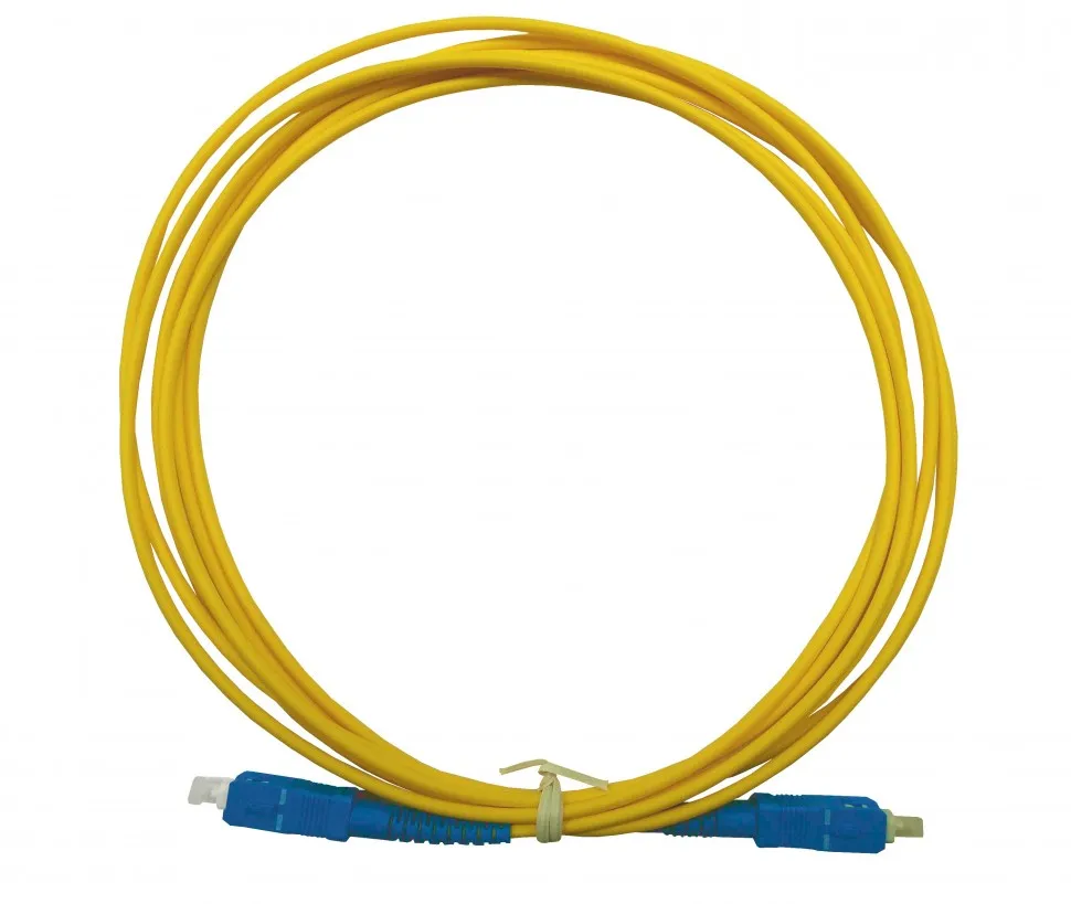 Патч-корд оптический соединительный, SC-SC/UPC, SM Simplex, 3мм, 9/125, 3м, LSZH, Netko