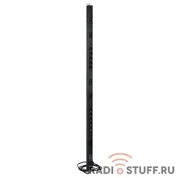 Вертикальный блок розеток Rem-16, с фил. и инд., 10 розеток Sсhuko, 10 розеток C13, 16A, алюм., 33-38U, шнур 3м, ЦМО