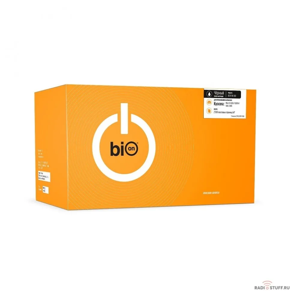 Bion TK-160 Картридж для Kyocera Mita FS 1120D/1120DN/2035 (2500  стр.), Черный