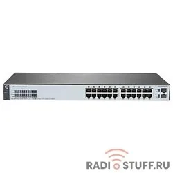 HP J9980A Коммутатор HPE 1820-24G управляемый 19U 24x10/100/1000BASE-T, + 2*SFP