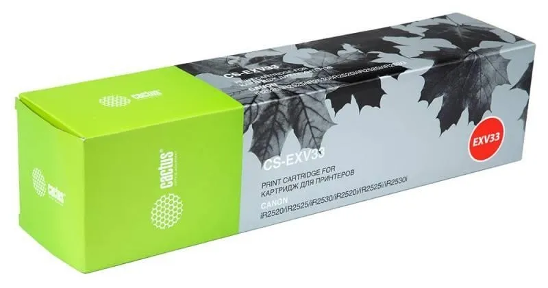 Картридж BLACK /IR2520/2525 14.6K CS-EXV33 CACTUS