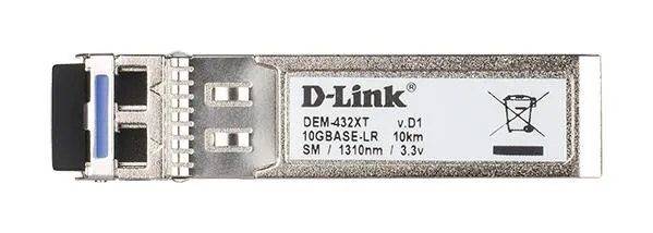 SFP-модуль (трансивер) D-Link SFP+ 432XT/A1A, 10GBASE-LR 