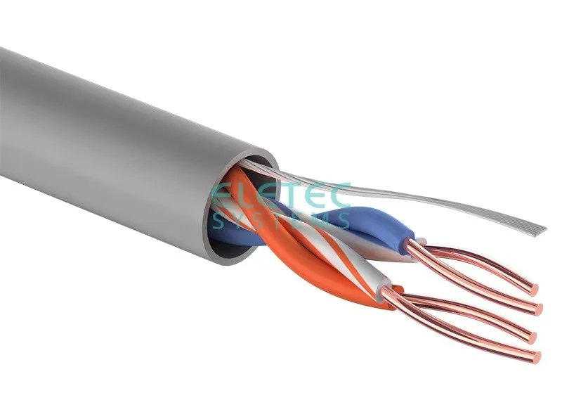 Кабель UTP 5E Eletec 2x2xAWG24, 305 м, медь