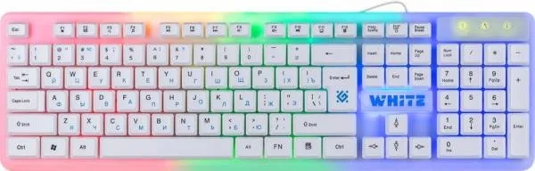 Клавиатура GAMING GK-172 RU WHITE RAINBOW 45172 DEFENDER