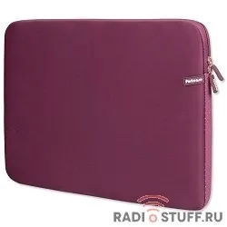 PORTCASE KNP-18DB Чехол для ноутбука  {неопрен, бордо, 17-18,4''}