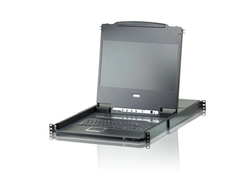 KVM-переключатель W/LCD 8PORT 17" DVI CL6708MW-ATA-RG ATEN