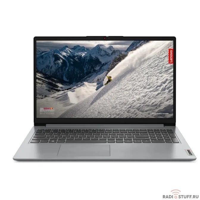 Lenovo IdeaPad 1 15AMN7 [82VG00HDPS] (КЛАВ.РУС.ГРАВ.) Grey 15.6" {FHD TN Ryzen 5 7520U/8GB/256GB/DOS}