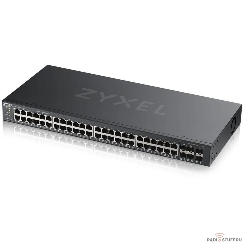 ZYXEL GS2220-50-EU0101F Коммутатор NebulaFlex Pro 48G 2SFP управляемый
