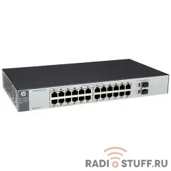 J9834AHP коммутатор HPE PS1810-24G настраиваемый 19U 24x10/100/1000BASE-T