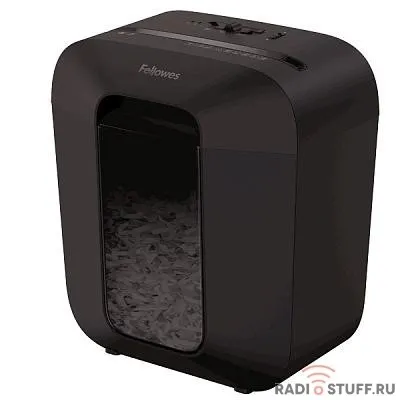 Fellowes Шредер PowerShred LX25 FS-41705(01) {DIN P-4,  4х37мм, 6 лст., 11,5 лтр.,  уничт.: скрепки,скобы,карты}