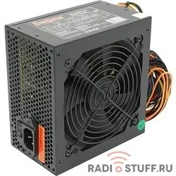 Exegate EX221636RUS Блок питания 400W ATX-400NPXE(+PFC), black, 12cm fan, 24+4pin, 6pin PCI-E, 3*SATA