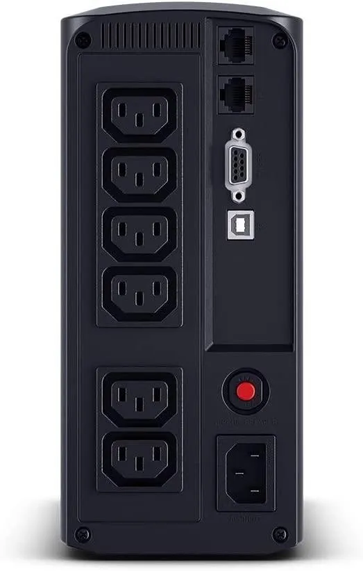 UPS CyberPower VP1000EILCD {1000VA/550W USB/RS-232/RJ11/45  (6 IEC С13)}