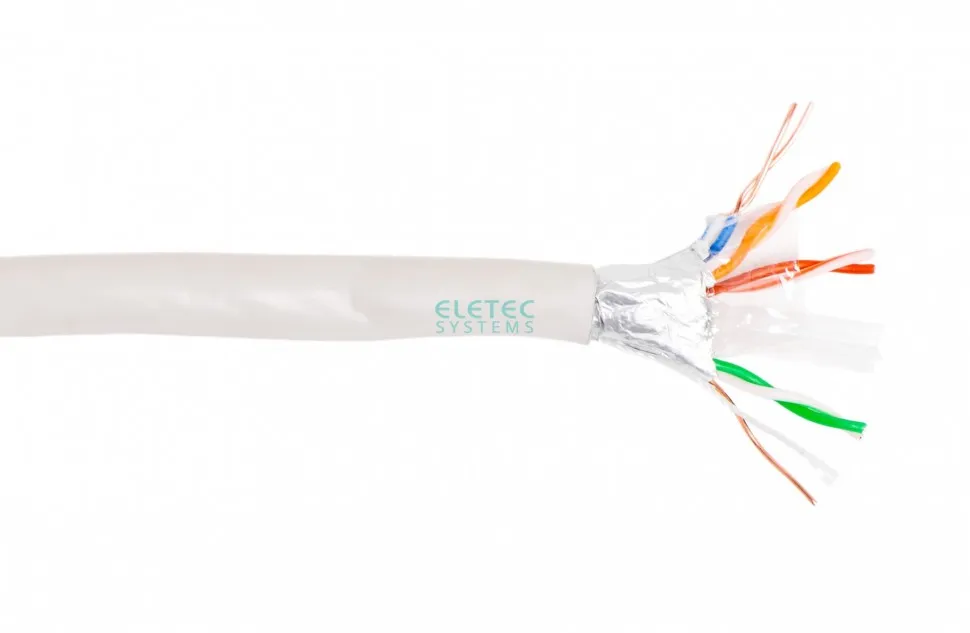 Кабель FTP 6 Eletec 4x2xAWG24, 305 м, медь