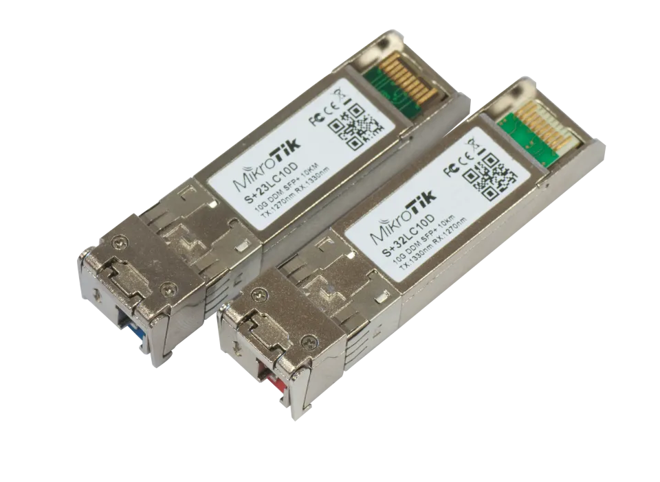 SFP-модуль Mikrotik S+2332LC10D (трансивер) 