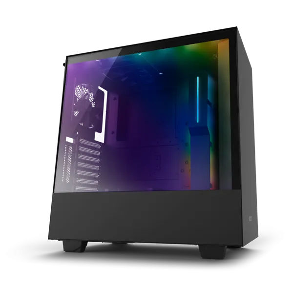 NZXT CA-H500W-B1 H500i SMART ATX MATTE BLACK/BLACK