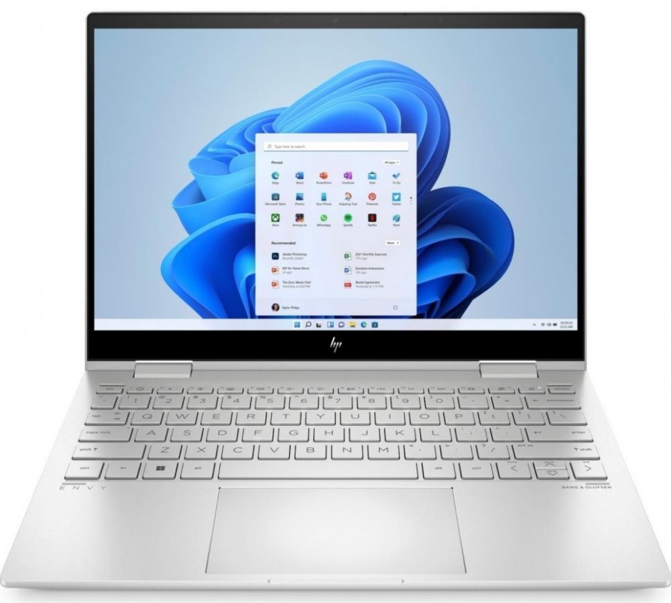 Ноутбук HP Envy 14-ES0013DX 14" 1920x1080/Intel Core i5-1335U/RAM 8Гб/SSD 512Гб/Intel Iris X Graphics/ENG|RUS/Windows 11 Home серебристый/1.51 кг 7H9Y4UA