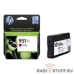 HP CN047AE Картридж №951XL, Magenta {OfficeJet Pro 8100/8600, Magenta}