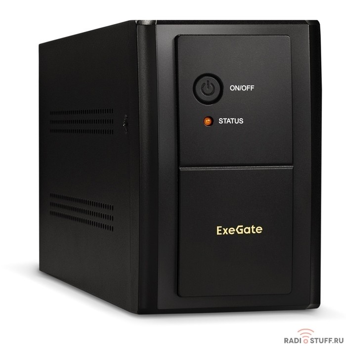 Exegate EP285526RUS ИБП ExeGate SpecialPro UNB-2200.LED.AVR.C13.RJ <2200VA/1300W, LED, AVR, 6*IEC-C13, RJ45/11, Black>
