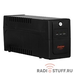 Exegate EP285537RUS ИБП ExeGate Power Back BNB-450.LED.AVR.C13.RJ <450VA/240W, LED, AVR,4*IEC-C13, RJ45/11, Black>