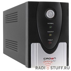 CROWN ИБП CMU-SP500 IEC {металл, 1x12V/4.5AH, розетки 4*IEC} [CM000001487]
