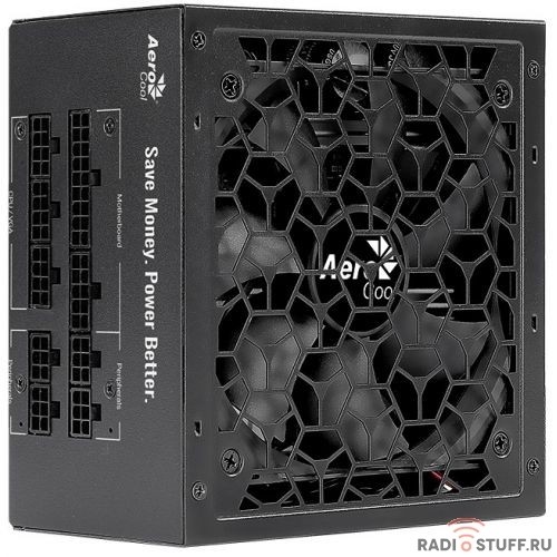 Aerocool AERO BRONZE 850M (80+ Bronze, КПД>90%, ATX v2.4, A.PFC, Fan 12cm, Japanese Capacitors)