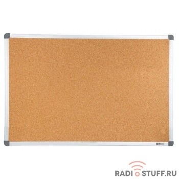 Cactus CS-CBD-60X90 Демонстрационная доска, пробка/алюминий пробковая 60х90см алюминиевая рама коричн.
