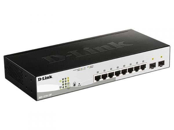 Коммутатор 8PORT 10/100/1000 DGS-1210-10P/FL1A D-LINK