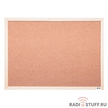 Cactus CS-CWBD-30x45 Демонстрационная, доска пробка/ пробковая 30х45см деревянная рама коричневый