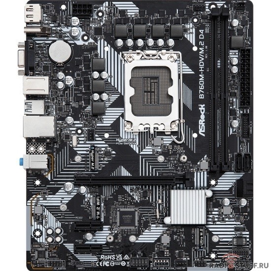 Материнская плата ASRock B760M-HDV/M.2 D4
