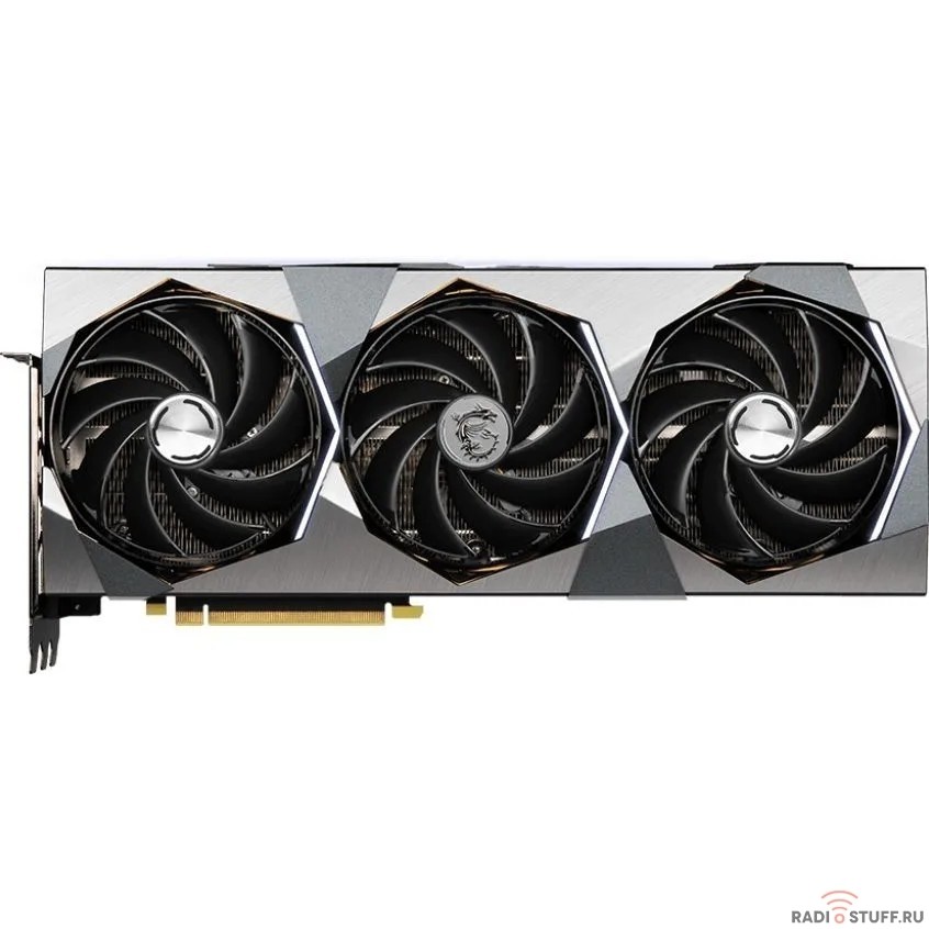 Видеокарта MSI PCI-E 4.0 RTX 4070 Ti SUPRIM X 12G NVIDIA GeForce RTX 4070TI 12288Mb 192 GDDR6X 2775/21000 HDMIx1 DPx3 HDCP Ret