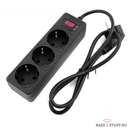 5bites Сетевой фильтр GARDA SP3B-510 3S / 3*0.75MM2 / 1M / BLACK